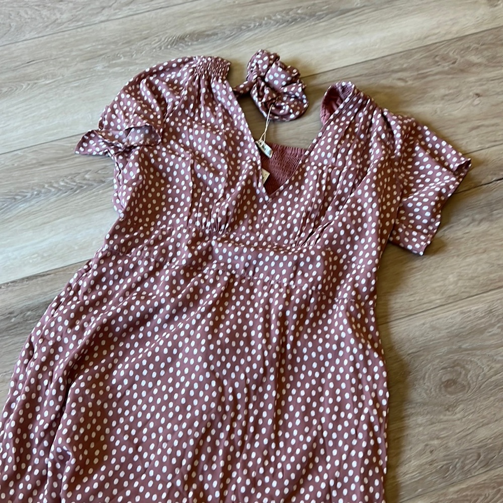 Abercrombie polka dot dress
